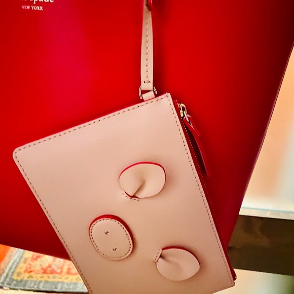KATE SPADE/NEW YORK year of the Pig Large Tote ♠️♠️ Rare Find❤️‍🔥❤️‍🔥‍ NWT - Picture 4 of 11
